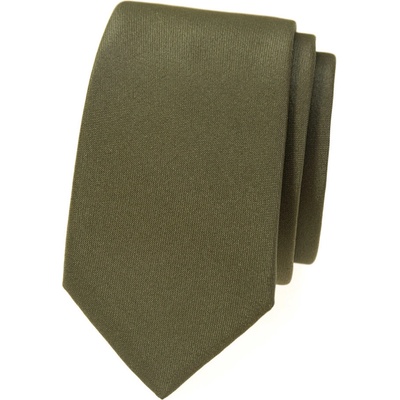 Avantgard Kravata Slim Lux 571-9550 zelená/oliva MAT – Zboží Mobilmania