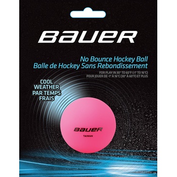 Hokejbalový míček Bauer Cool Pink