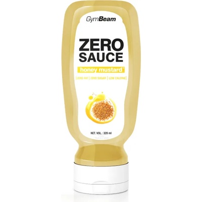 GymBeam Безкалоричен сос ZERO SAUCE Honey mustard