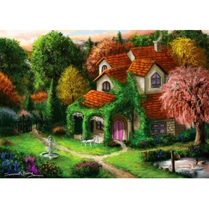 Enjoy - Puzzle Cottage in the Forrest - 1 000 piese