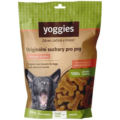 Yoggies sucháre s hmyzím proteínom a kurkumou 150 g