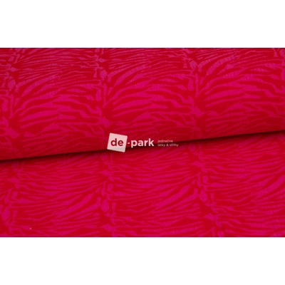 de-park Gázovina - mušelín - Zebra - růžovočervená
