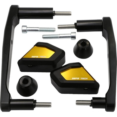 M-Style TECH padací protektory Kawasaki Z900 zlatá – Sleviste.cz