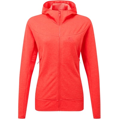 Mountain Equipment Дамско поларено яке Mountain equipment Women's Apiro Hooded Jacket Fleece jacket - Hibiscus - размер 36 (EU) (105-6282-0412)