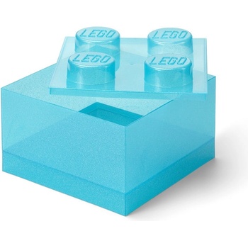 LEGO® Светлосиня пластмасова детска кутия за съхранение 25x25x18 cm - LEGO® (40090802)