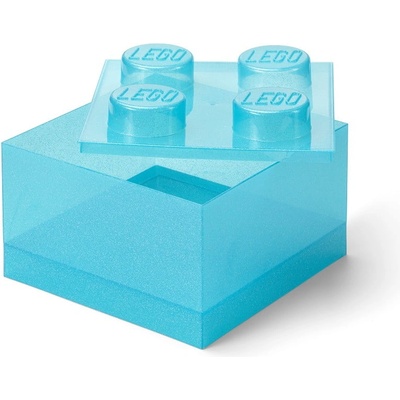 LEGO® Светлосиня пластмасова детска кутия за съхранение 25x25x18 cm - LEGO® (40090802)