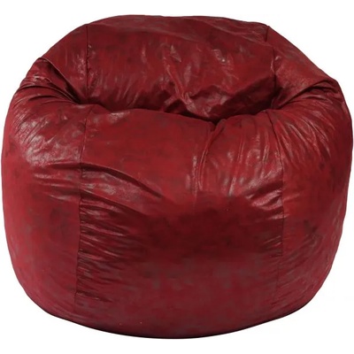 Pufrelax Барбарон 600л. , King Size - Cranberry, Перящ се калъф, Трансформира се в легло, Пълнеж с микс от мемори пяна и дунапрен, Гама Premium