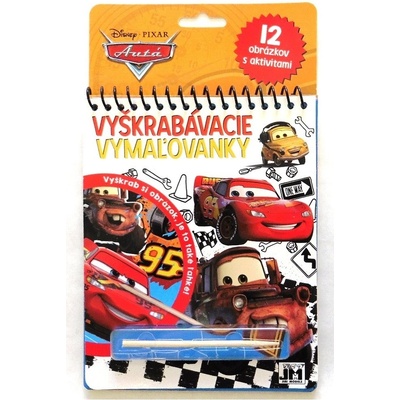 Vyškrabávací vymalovánky Auta