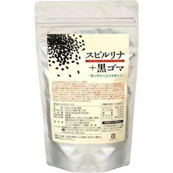 Japan Algae Японска спирулина и черен сусам, 1800 таблетки, Japan Algae (926549 ALGA JAPAN)