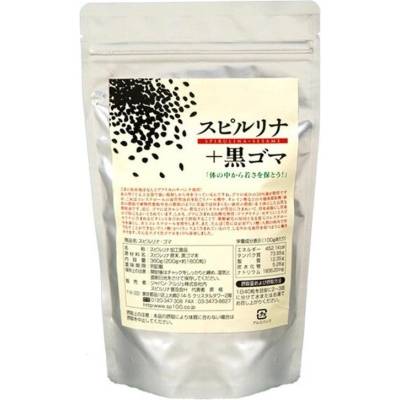Japan Algae Японска спирулина и черен сусам, 1800 таблетки, Japan Algae (926549 ALGA JAPAN)
