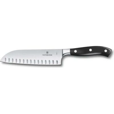 Victorinox - Kuchynský nôž Santoku GRAND MAITRE 17 cm čierny 7.7323.17G