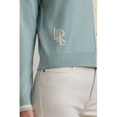 Lauren Ralph Lauren Жилетка Lauren Ralph Lauren дамска в синьо от лека материя 200963660 (200963660)