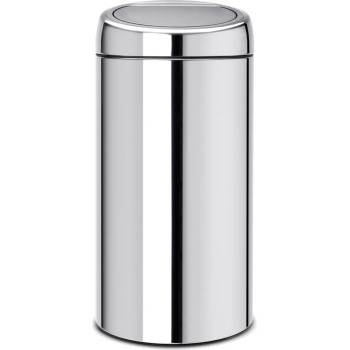 Brabantia Кош за смет Brabantia Touch Bin 2x20L, Brilliant Steel (647202)