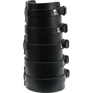 Leather & steel fashion Гривна Презрамки 5 - черен - lsf1 21