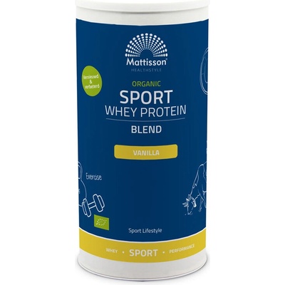 Mattisson Healthstyle Протеин органик (суроватъчен) Sport 450 g прах, с вкус на ванилия | Mattisson Healthstyle (MT2885)
