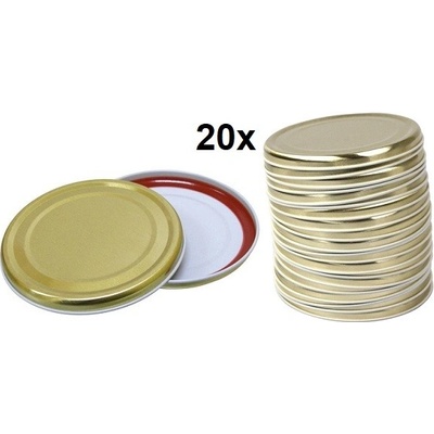 Zavarovacie viečka OMNIA 83 mm 20 ks v balení