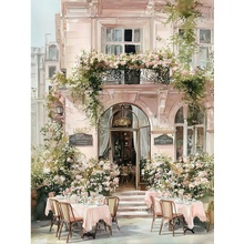 Styler Café de Fleurs obraz barevná