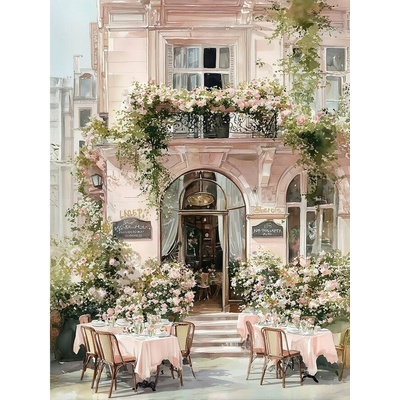 Styler Café de Fleurs obraz barevná