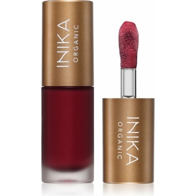 Inika Organic Tónovaný olej na rty s kolagenem a skvalanem Mulberry 5 ml