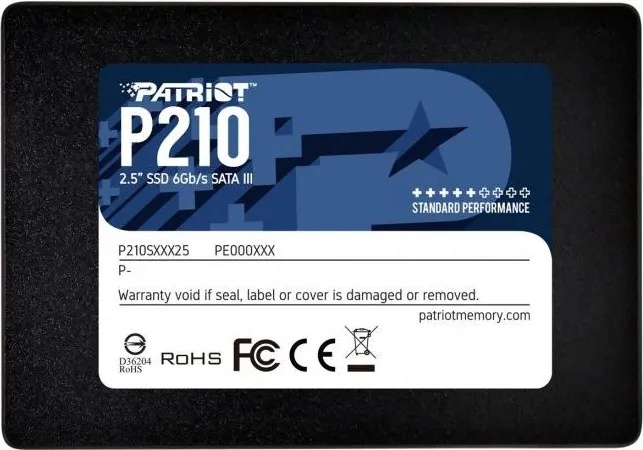 Patriot 2.5 P210 256GB SATA3 (P210S256G25)