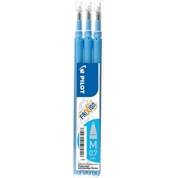Pilot Пълнител за Pilot Frixion Clicker 0, 7 светлосин (3) (BLS-FR7-S3-LB)