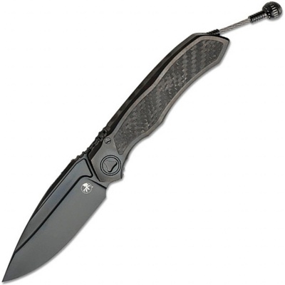 Microtech Anax DLC Titanium Carbon 190C-1DLCTCFITI