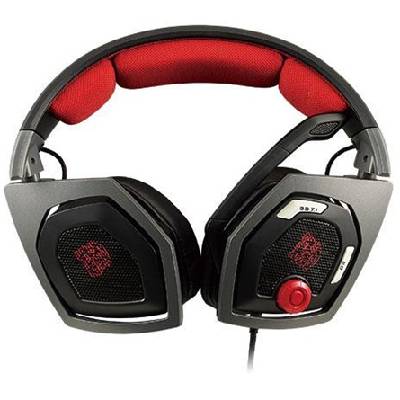 Shock 3D 7.1 геймърски слушалки, черни, с 2-метров USB кабел (HT-RSO-DIECBK-13) (HT-RSO-DIECBK-13)