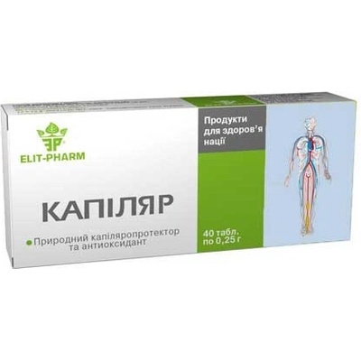 Dihydrokvercetin Kapiljar Elit Pharm 80 tabliet