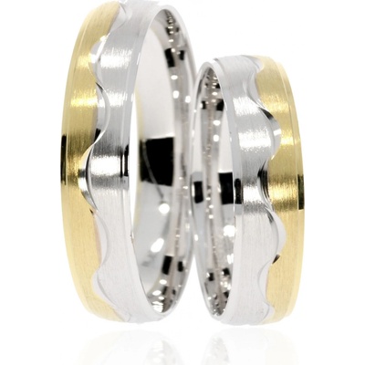 Zlatnictví Helios Zlaté snubní prsteny C 1488