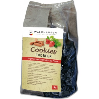Waldhausen Cookies Pamlsky jahoda 1 kg