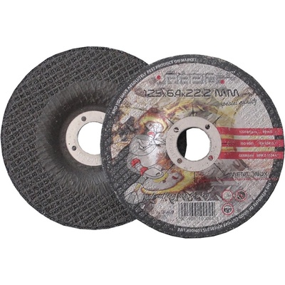 Mar-Pol Rapid Kotouč brusný 125 x 6.4 x 22.2 mm M08266