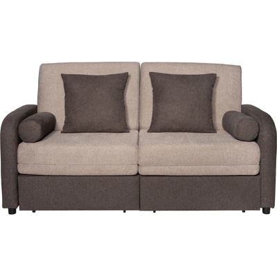 TEDIVA Диван с изтеглящ механизъм lotus, кафяв (mmbol02nm-matt1820)