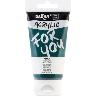 Darwi Dfy АКРИЛНА боя English Green 75 ml 1 бр (DF5150075663C)