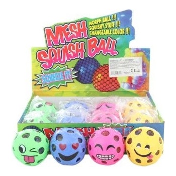 Antistresový míček s obličejem