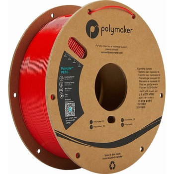 Polymaker PolyLite PETG Червен (PB01004)