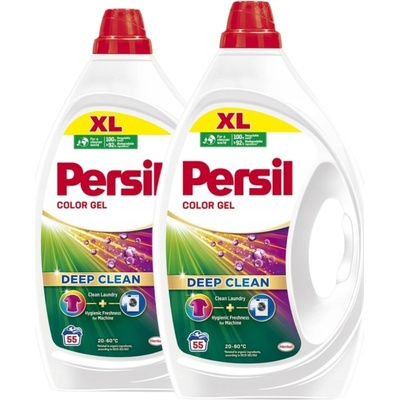 Persil Active gél na pranie bielej bielizne a farby mix 2 x 2,475 l 55 PD