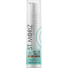 St.Moriz, Professional 1 Hour Fast Tanning Mousse okamžitý samoopaľovací prípravok v pene na telo a tvár 200 ml