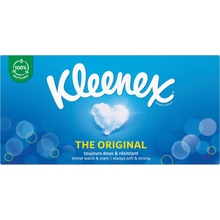 Kleenex Original papírové kapesníčky v krabičce 3-vrstvé 80 ks