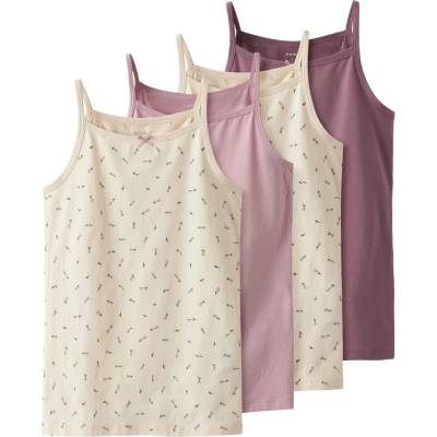 Name it Детски топ Name it Kid's Strap Top 4-Pack Top - Buttercream - размер 98 (EU) (704-6372-0213)