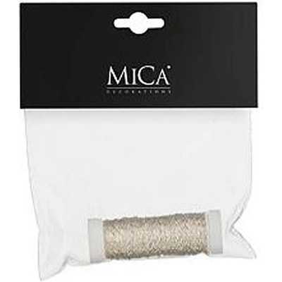 Mica ДЕКОРАТИВНА ЖИЦА 71-10087 4500см СРЕБРО (1132033)