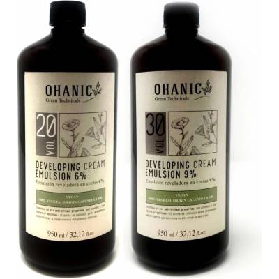 Ohanic Cream Developer Emulsion Přírodní peroxid 950 ml