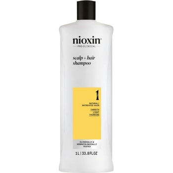 Nioxin System 1 Scalp + Hair Shampoo 1000 ml