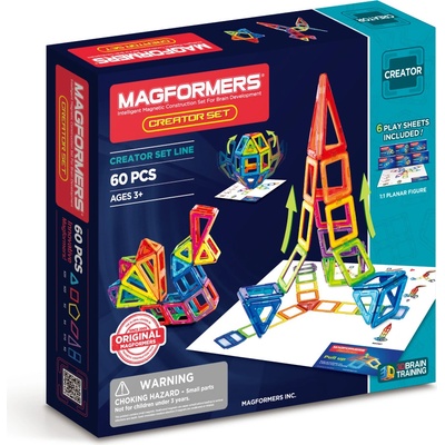 Magformers Creator 60 ks – Zbozi.Blesk.cz