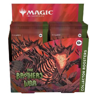 Wizards of the Coast Magic The Gathering The Brothers War Collector Booster Box