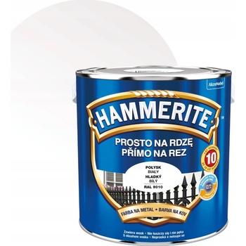 Hammerite 2,50L, hladký bílý