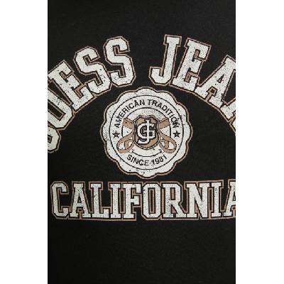 Guess Jeans Памучна тениска Guess Jeans в черно с принт M5RI80 K8HM0 (M5RI80.K8HM0)