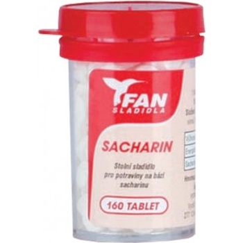 FAN Sacharin stolní sladidlo 160 tablet 10 g