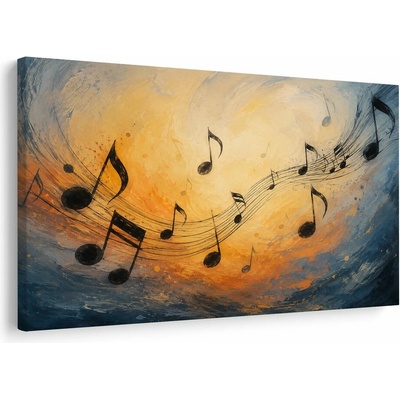 Obraz melodie v západu slunce - 30x20
