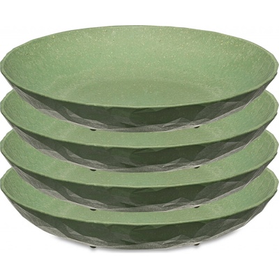 Obědový hluboký talíř, CLUB, 22 cm, 4 kusy, zelený, KOZIOL