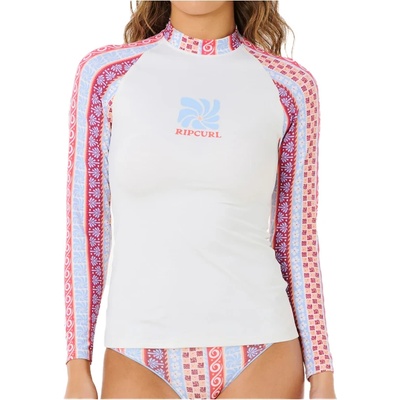 Rip Curl Дамска плажна тениска от ликра Rip Curl Women's Coastal Instinct UPF L/S RV Lycra - Multico (150-5961-0113)